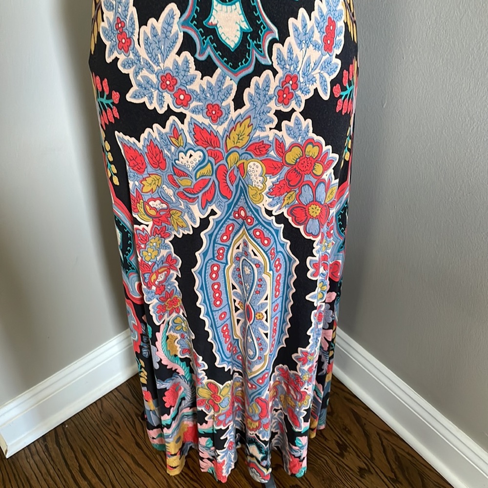 MAEVE Anthropologie multicolor maxi dress Camilla - Picture 7 of 16